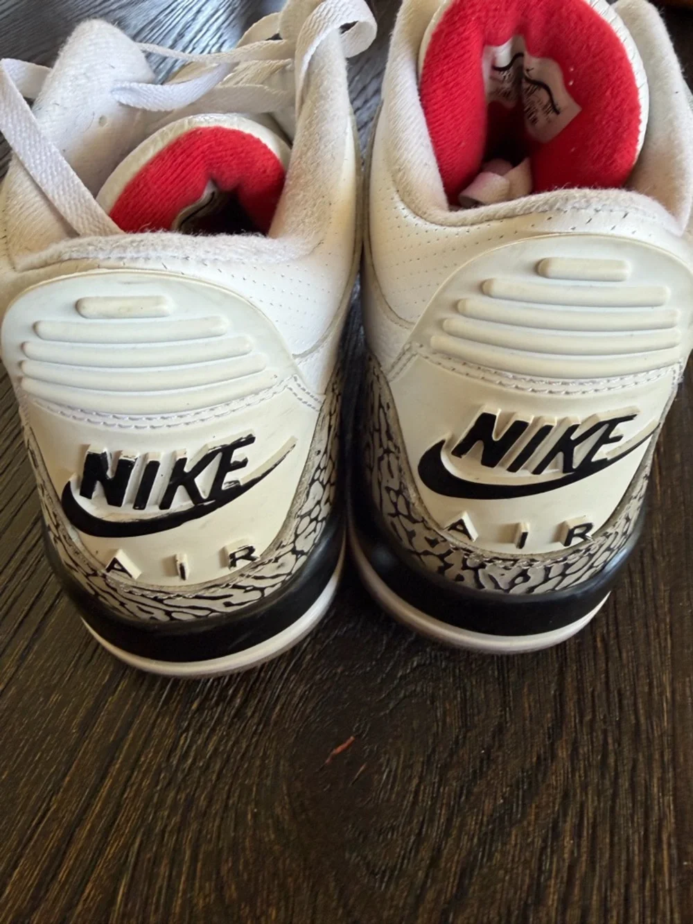 Jordan 3 Retro White Cement Reimagined Sneakers men’s size 11- USED - Picture 8 of 12